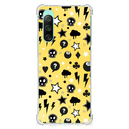 Extreme Case Sony Xperia 10 V Punk Geel