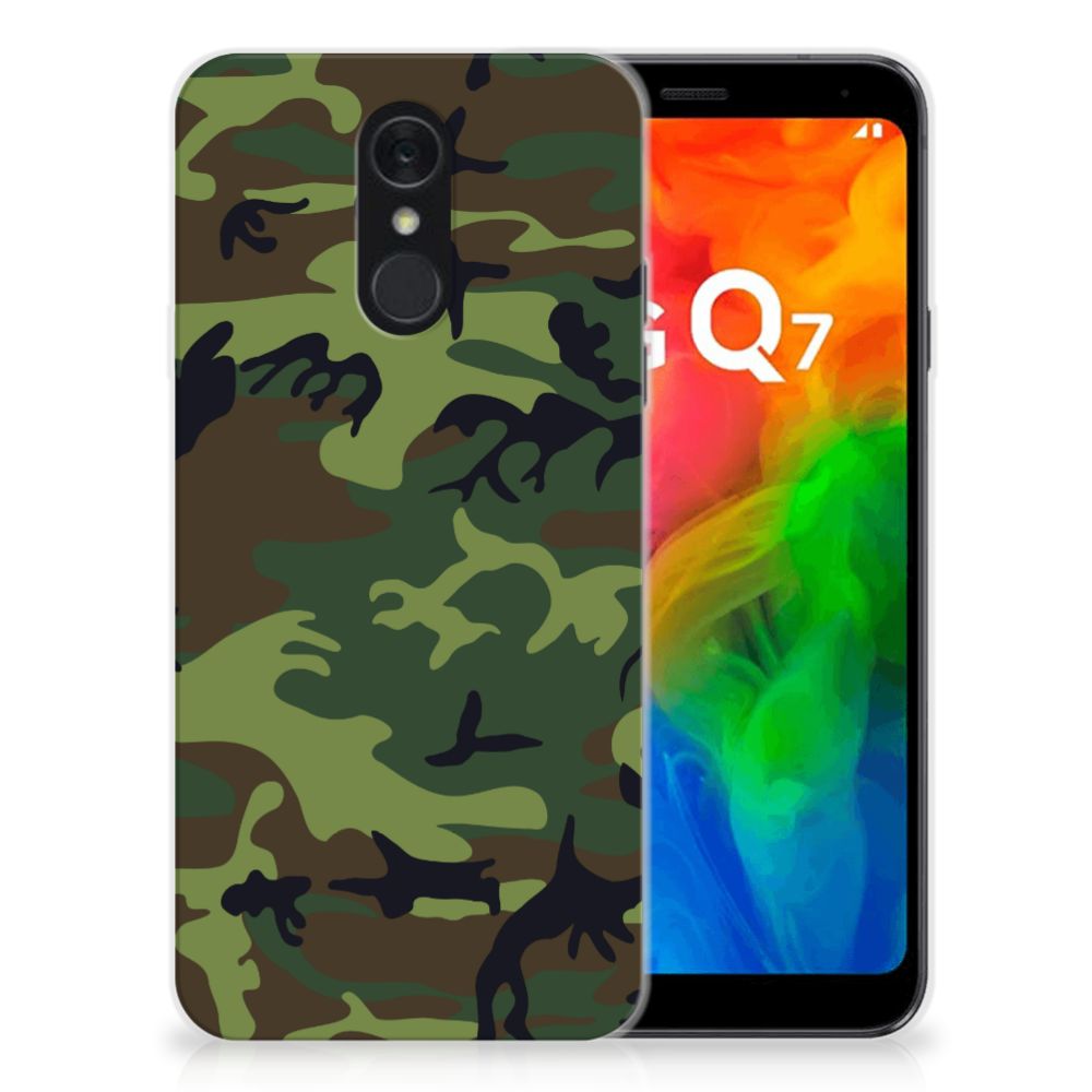 LG Q7 TPU bumper Army Dark