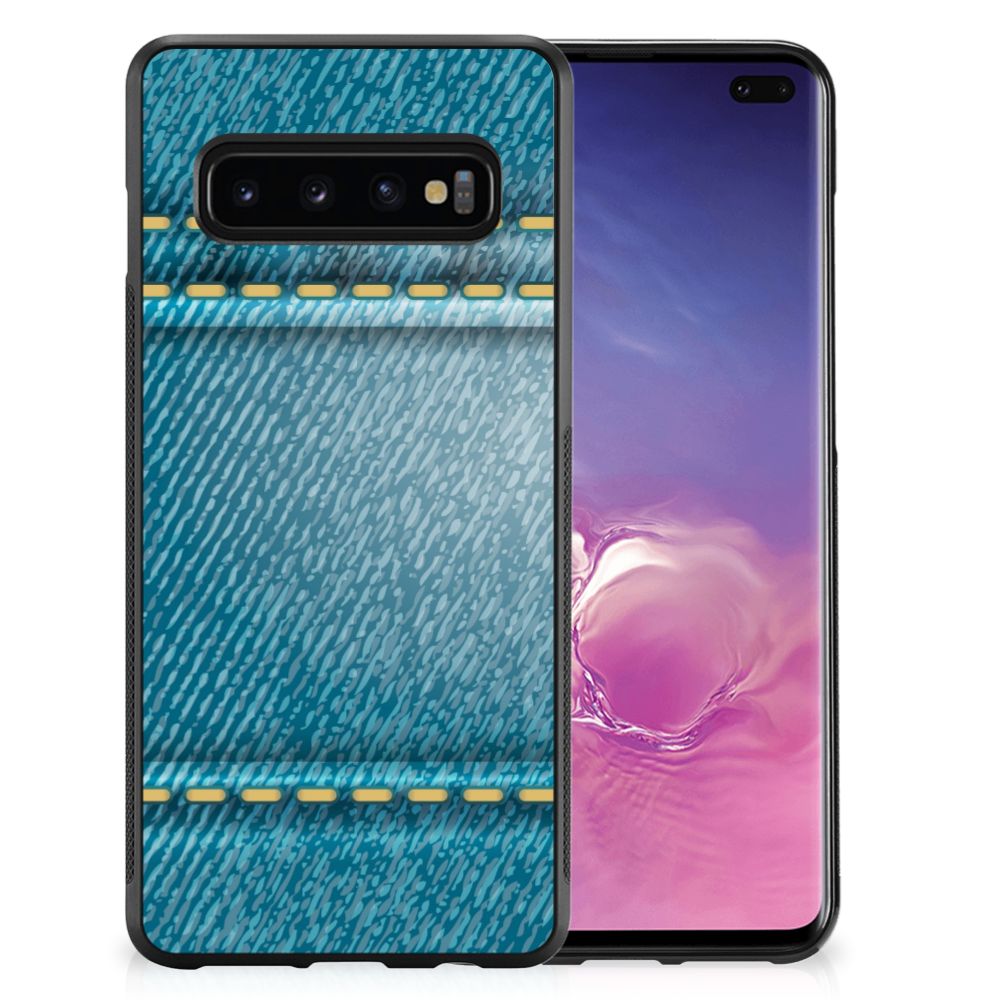 Samsung Galaxy S10+ TPU Bumper Case Jeans