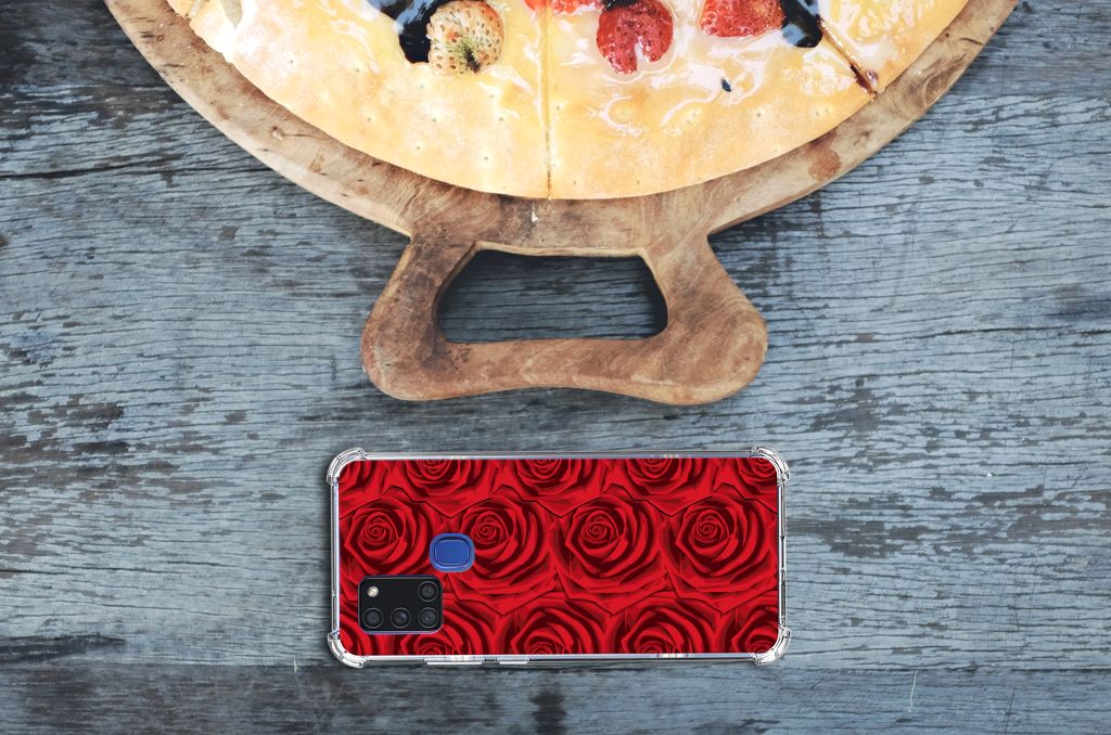 Samsung Galaxy A21s Case Red Roses B2C Telecom