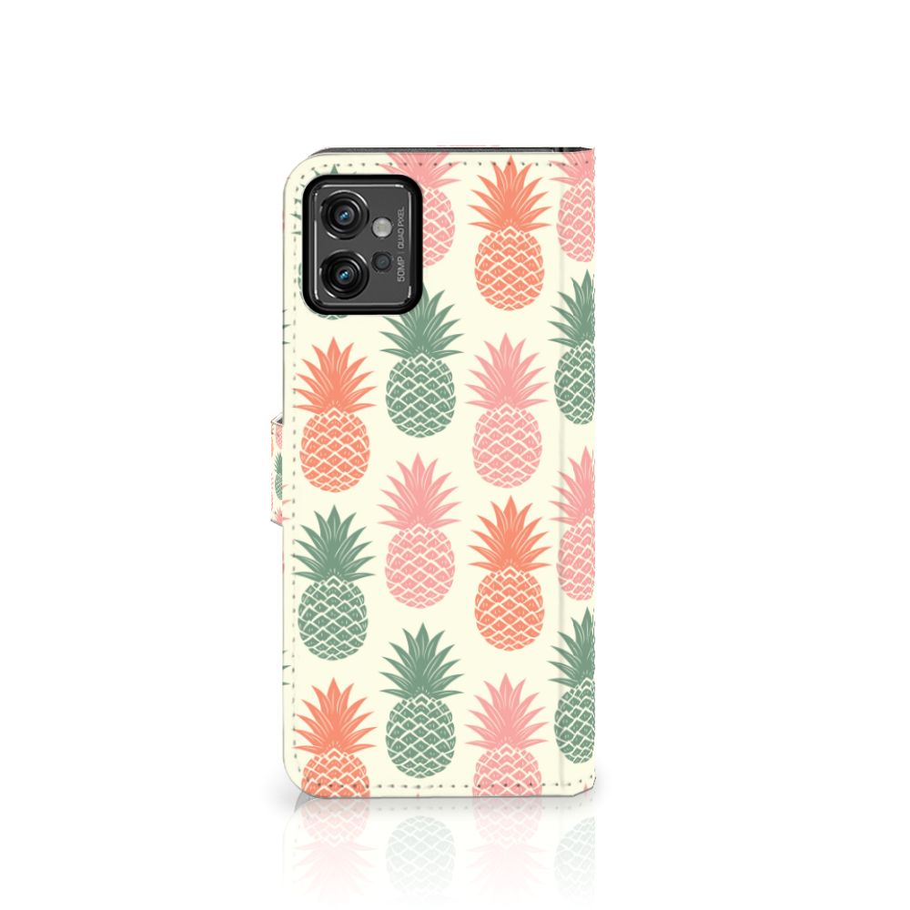 Motorola Moto G32 Book Cover Ananas