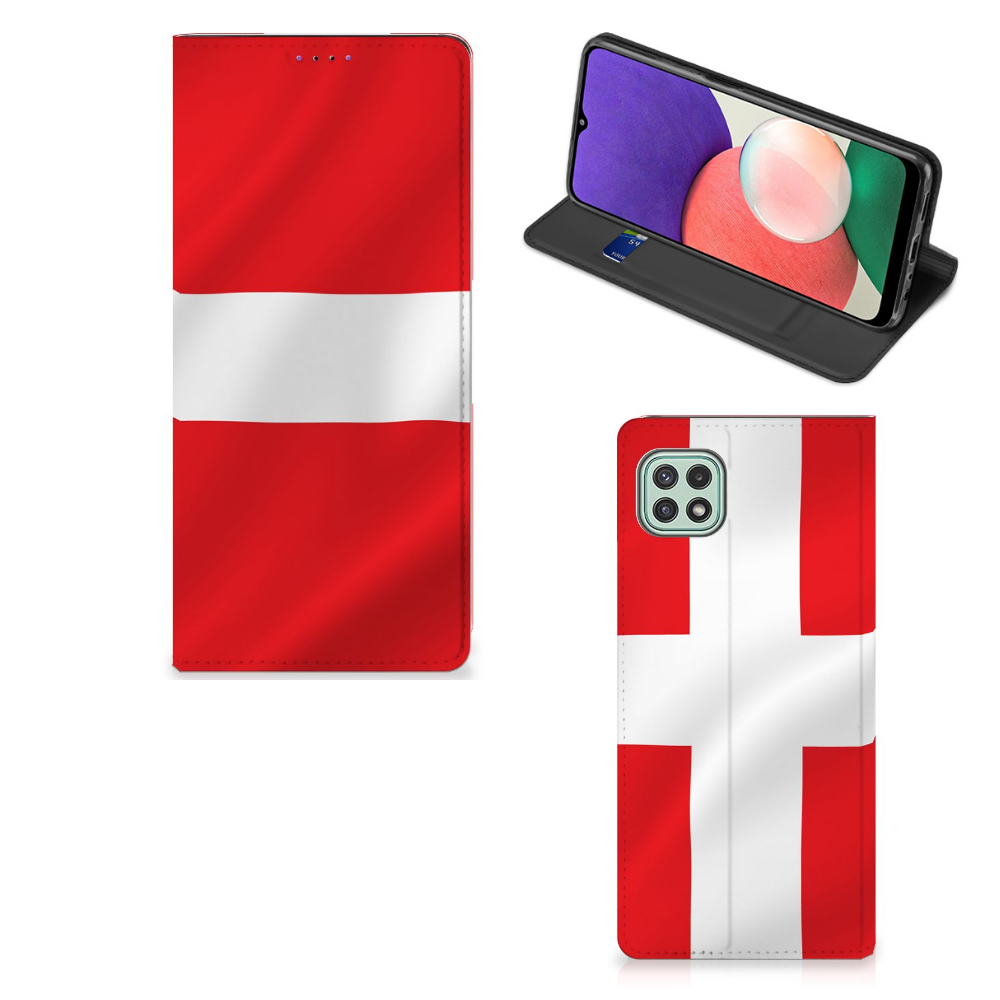 Samsung Galaxy A22 5G Standcase Denemarken - B2C Telecom