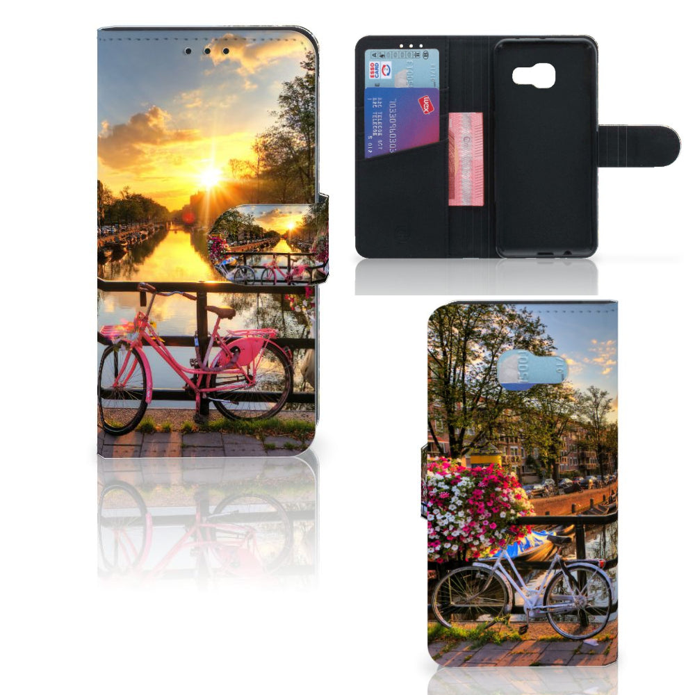 Samsung Galaxy A3 2017 Flip Cover Amsterdamse Grachten