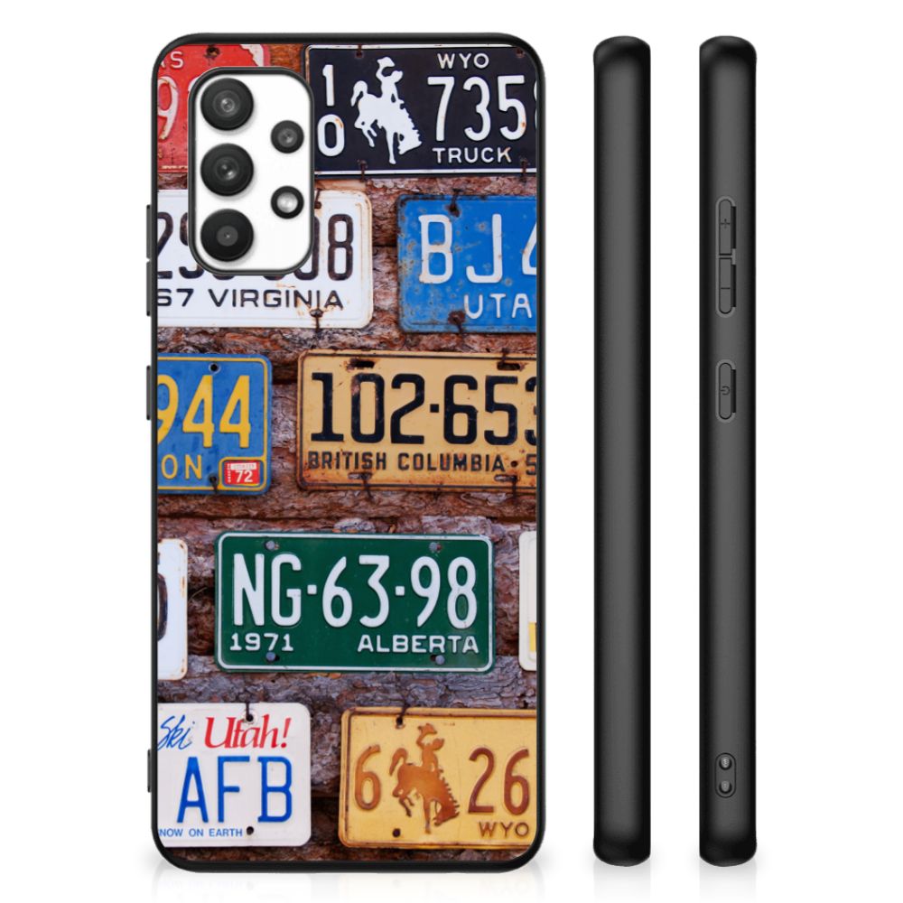 Samsung Galaxy A32 4G | A32 5G Enterprise Editie Silicone Back Case Kentekenplaten B2C Telecom