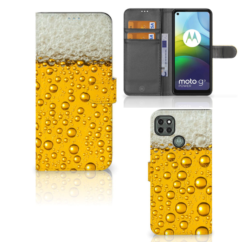 Motorola Moto G9 Power Book Cover Bier