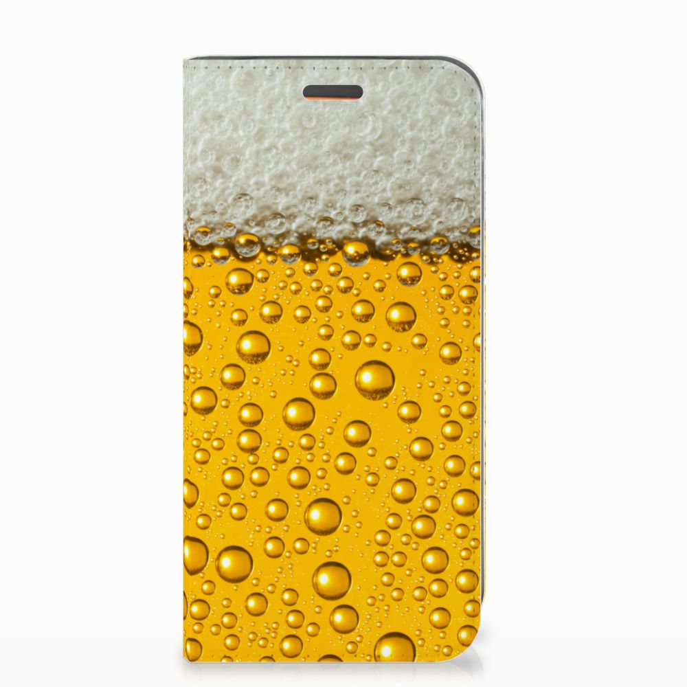 Motorola Moto E5 Play Flip Style Cover Bier