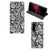 Sony Xperia 1 III Smart Cover Black Flowers