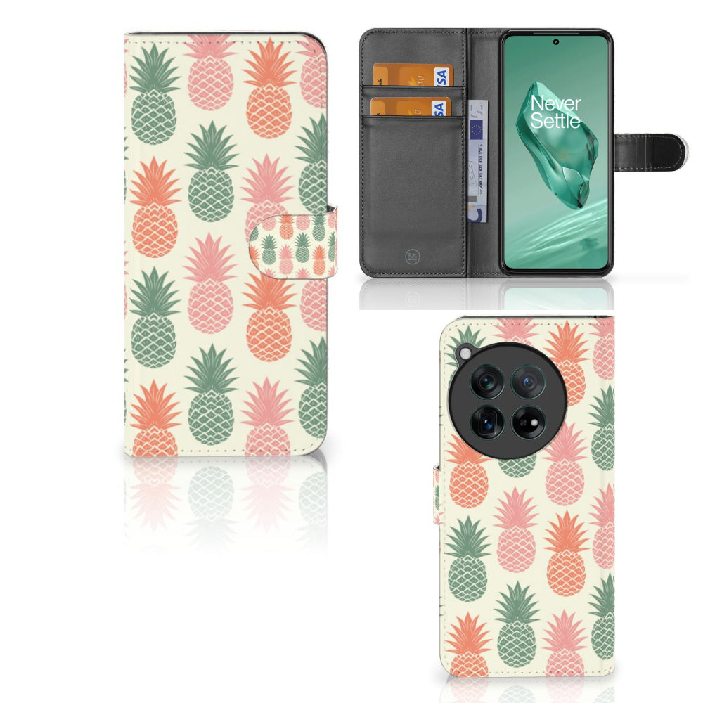 OnePlus 12 Book Cover Ananas