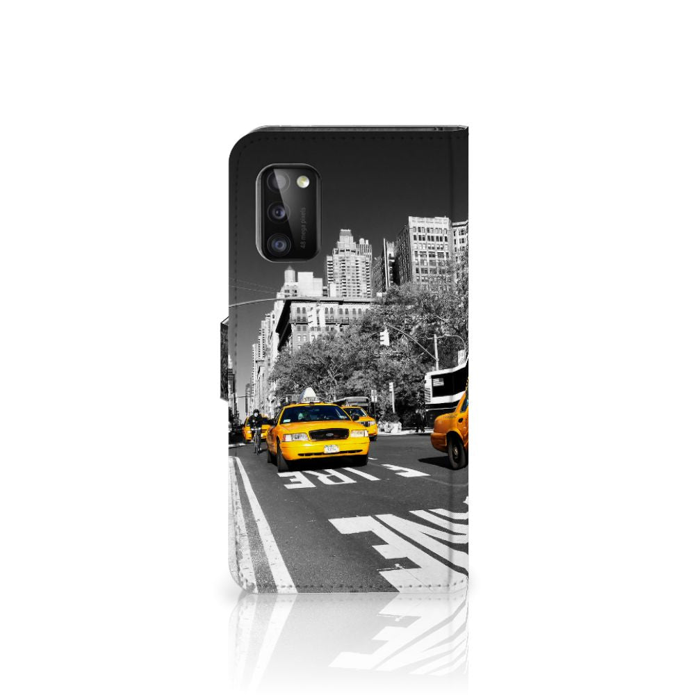 Samsung Galaxy A41 Flip Cover New York Taxi