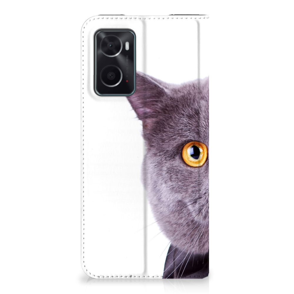 OPPO A96 | A76 Hoesje maken Kat - B2C Telecom
