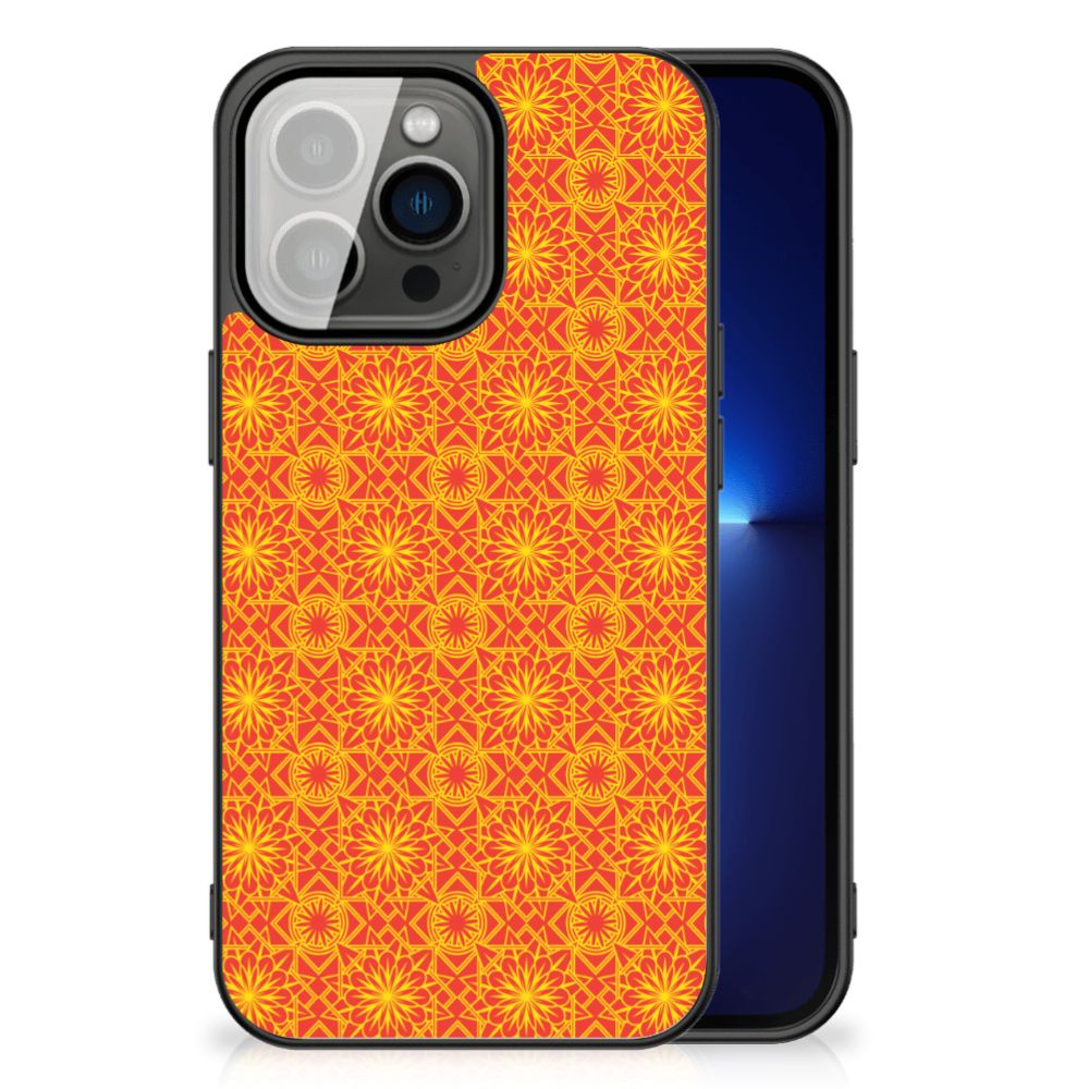 iPhone 13 Pro Back Case Batik Oranje B2C Telecom