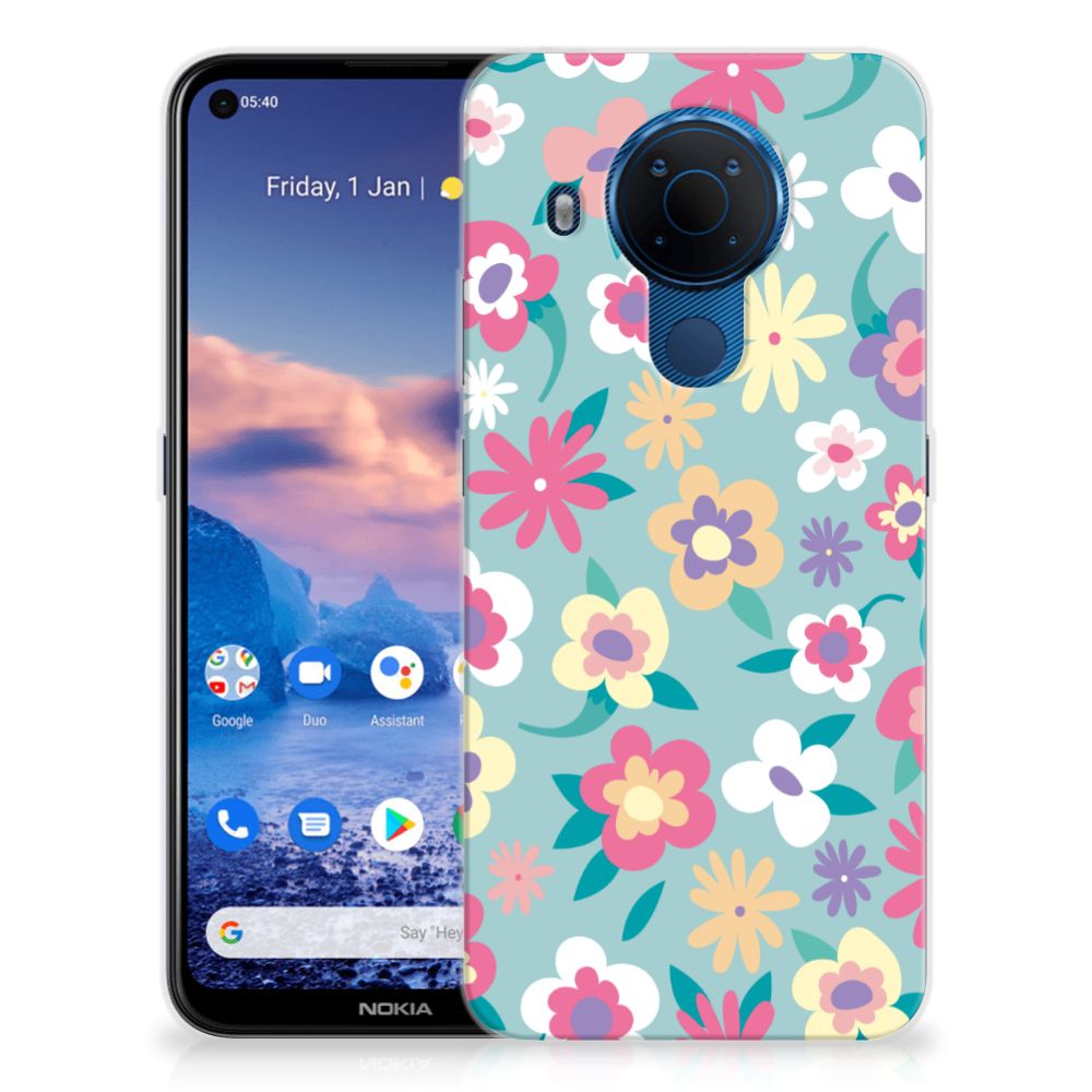Nokia 5.4 TPU Case Flower Power