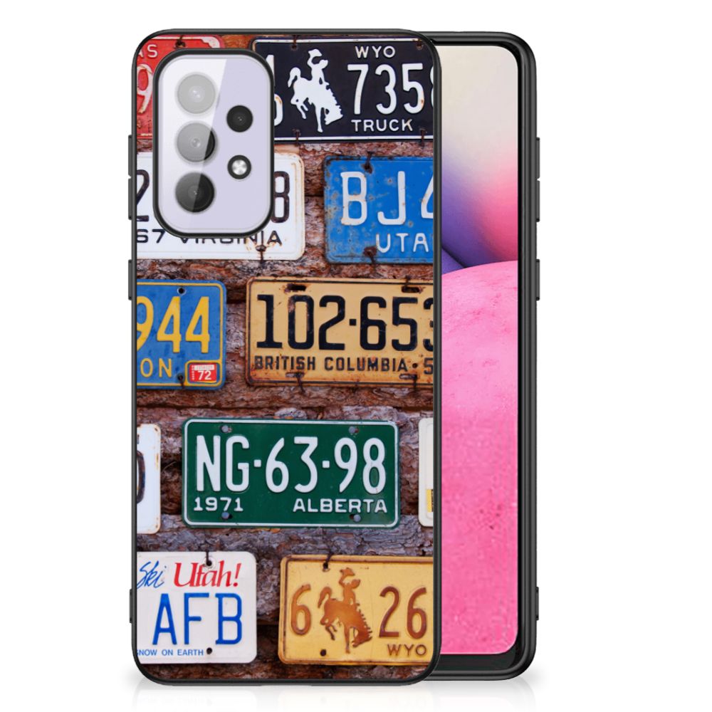 Samsung Galaxy A33 5G Silicone Back Case Kentekenplaten