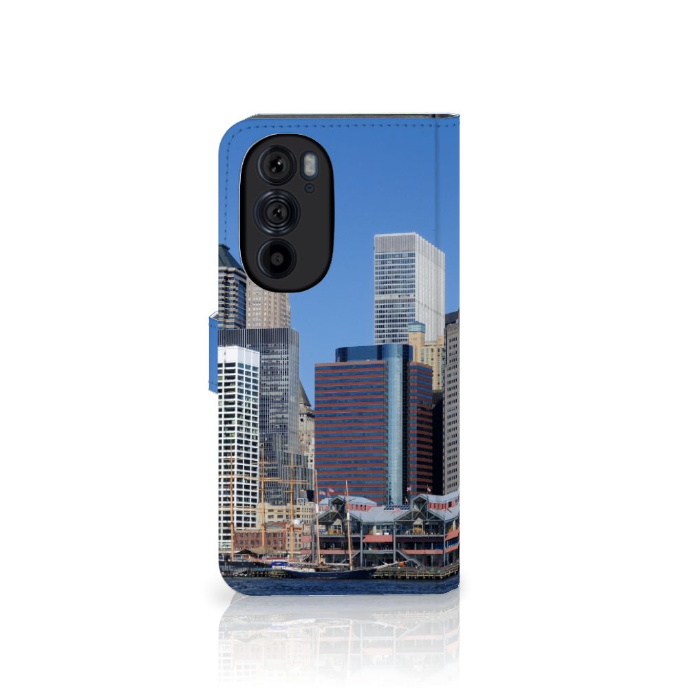 Motorola Edge 30 Pro Flip Cover Vrijheidsbeeld