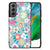 Samsung Galaxy S21FE Bloemen Hoesje Flower Power