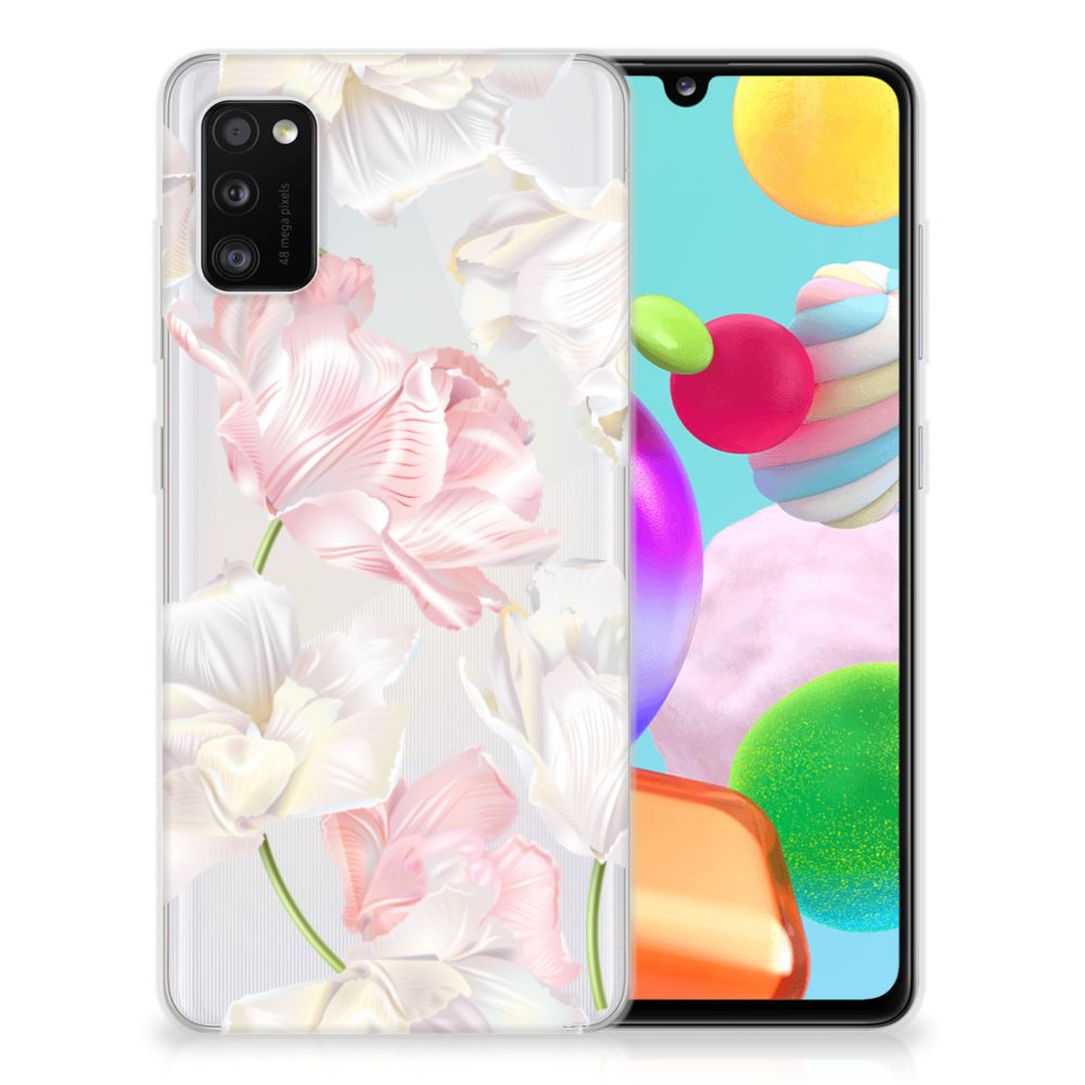 Samsung Galaxy A41 TPU Case Lovely Flowers