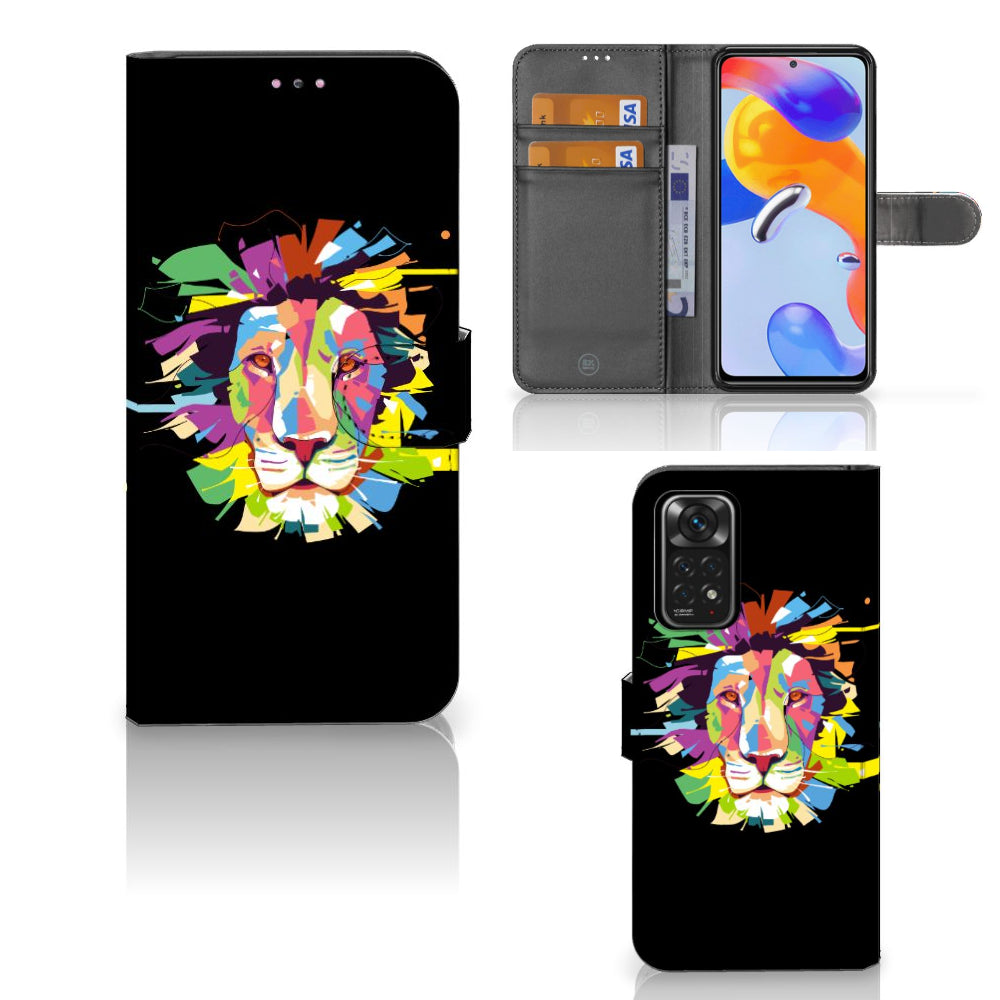Xiaomi Redmi Note 11 Pro 5G/4G Leuk Hoesje Lion Color