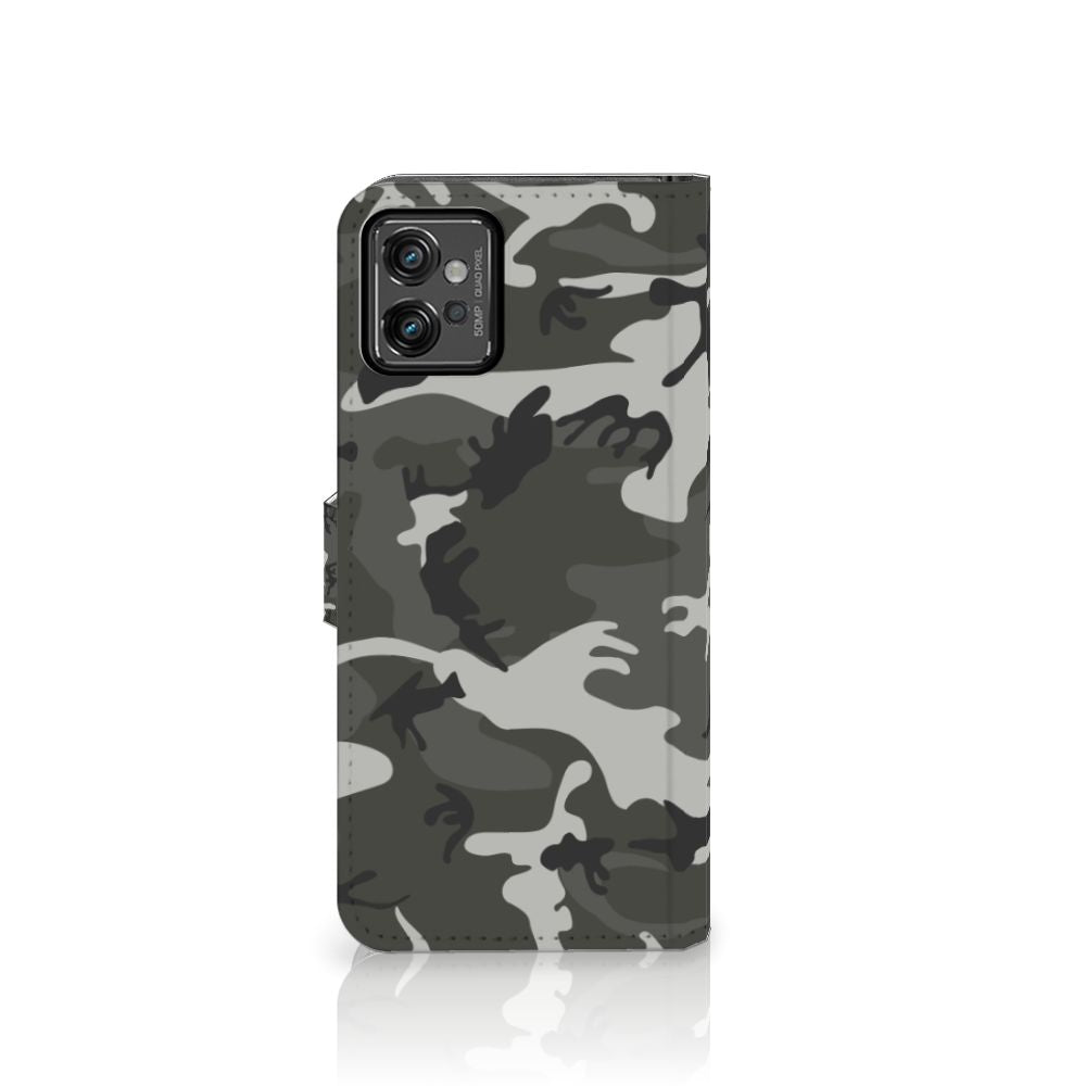 Motorola Moto G32 Telefoon Hoesje Army Light
