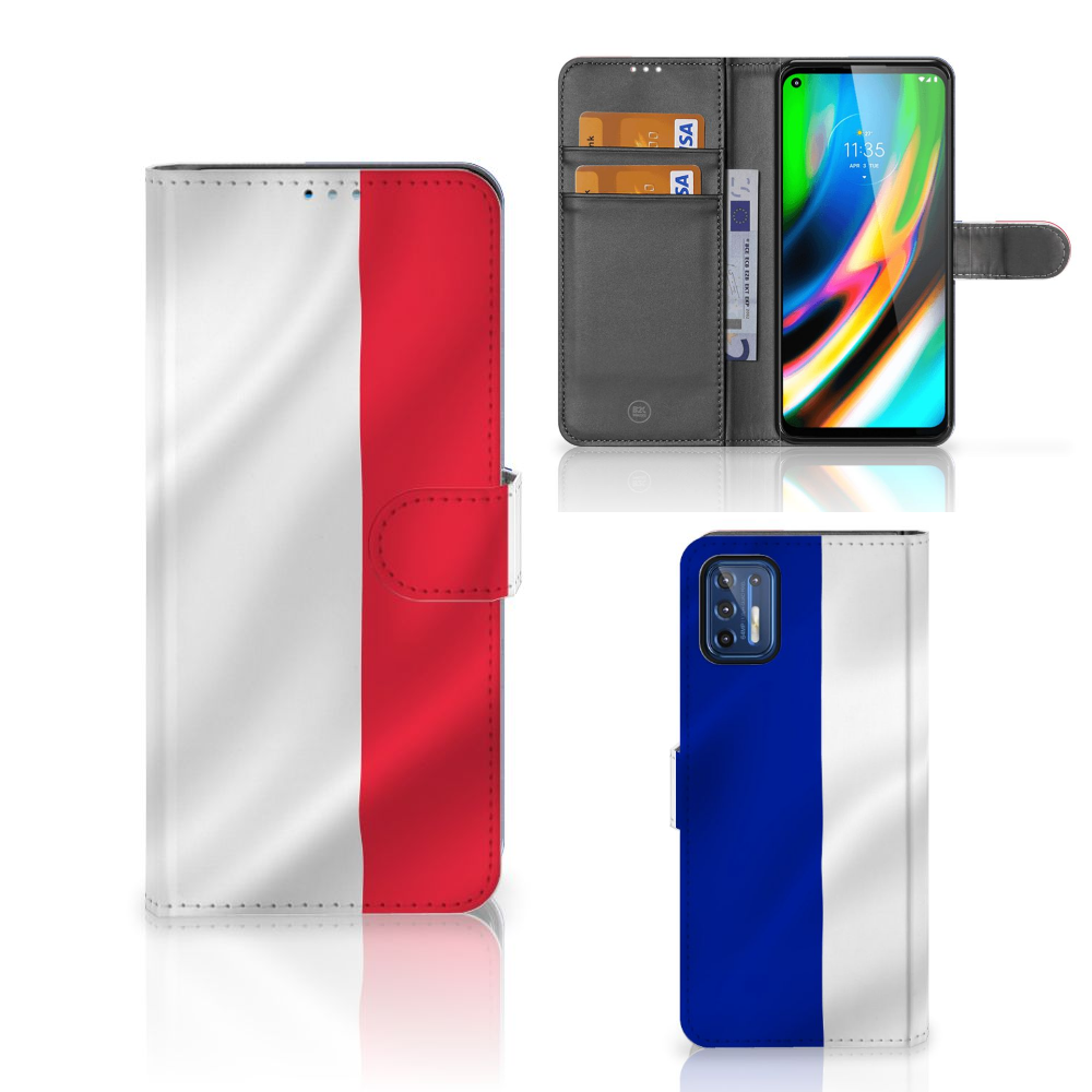 Motorola Moto G9 Plus Bookstyle Case Frankrijk
