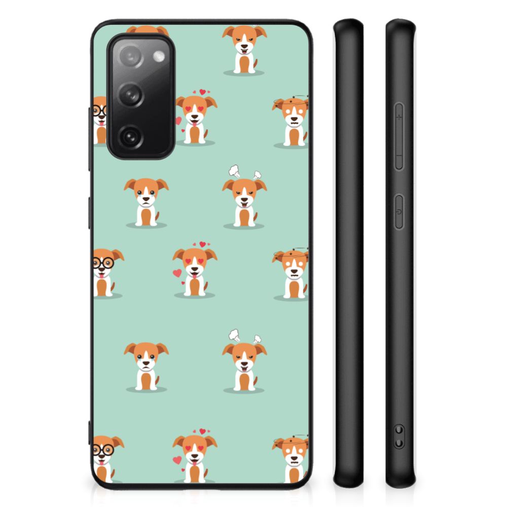 Samsung Galaxy S20 FE Dierenprint Telefoonhoesje Pups B2C Telecom