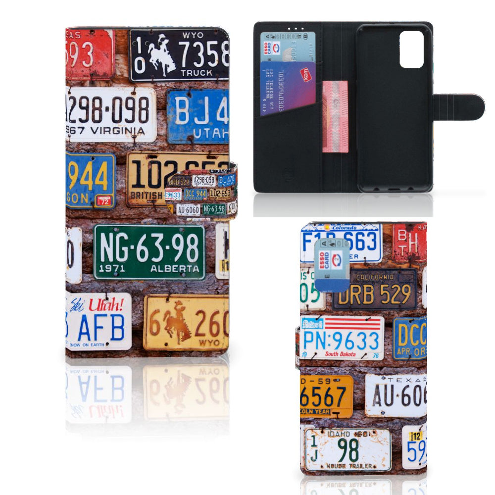 Samsung Galaxy A02s | M02s Telefoonhoesje met foto Kentekenplaten