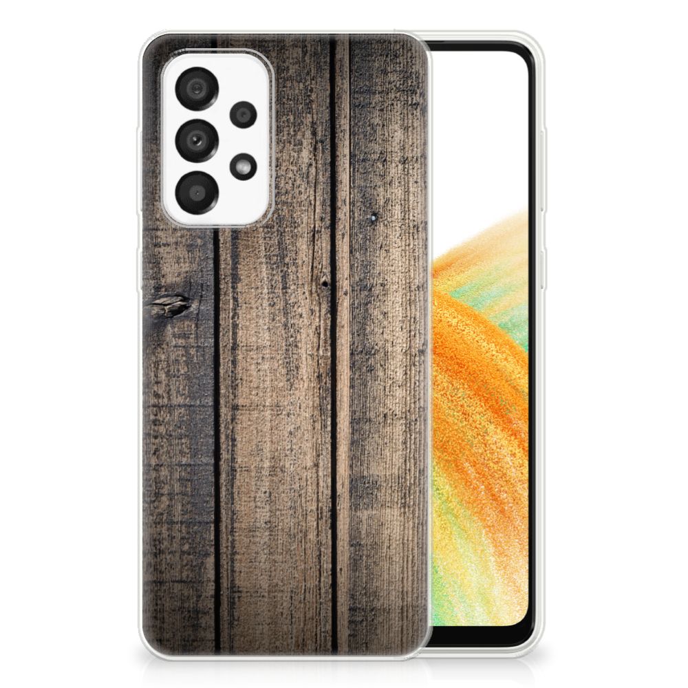 Samsung Galaxy A33 5G Bumper Hoesje Steigerhout B2C Telecom