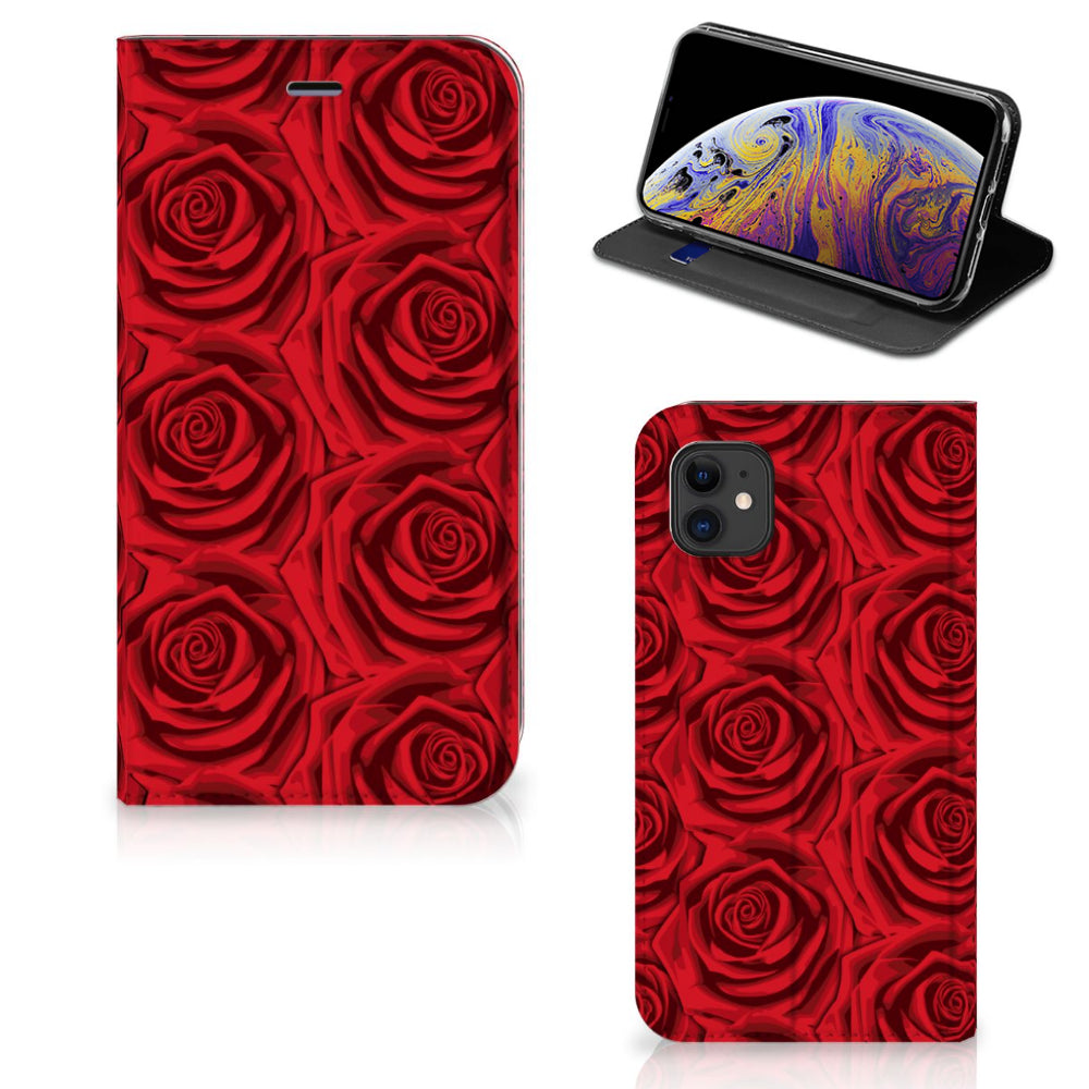 Apple iPhone 11 Smart Cover Red Roses