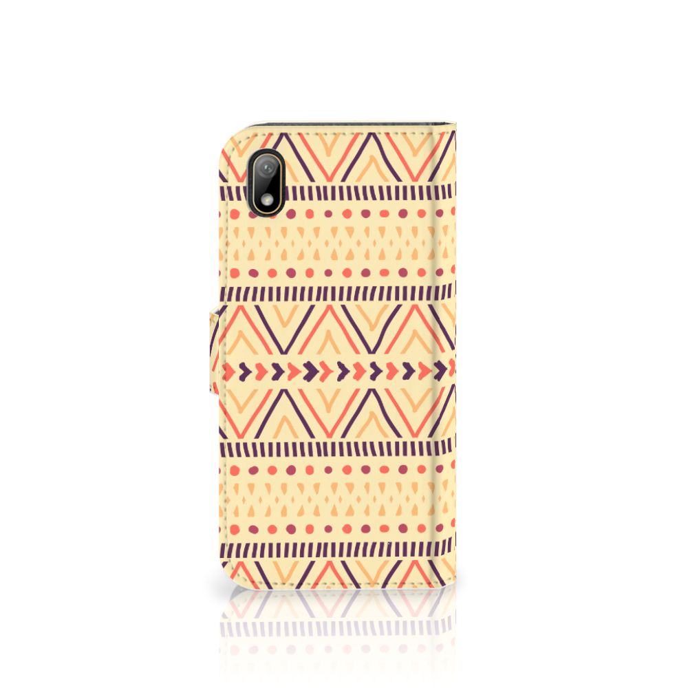 Huawei Y5 (2019) Telefoon Hoesje Aztec Yellow
