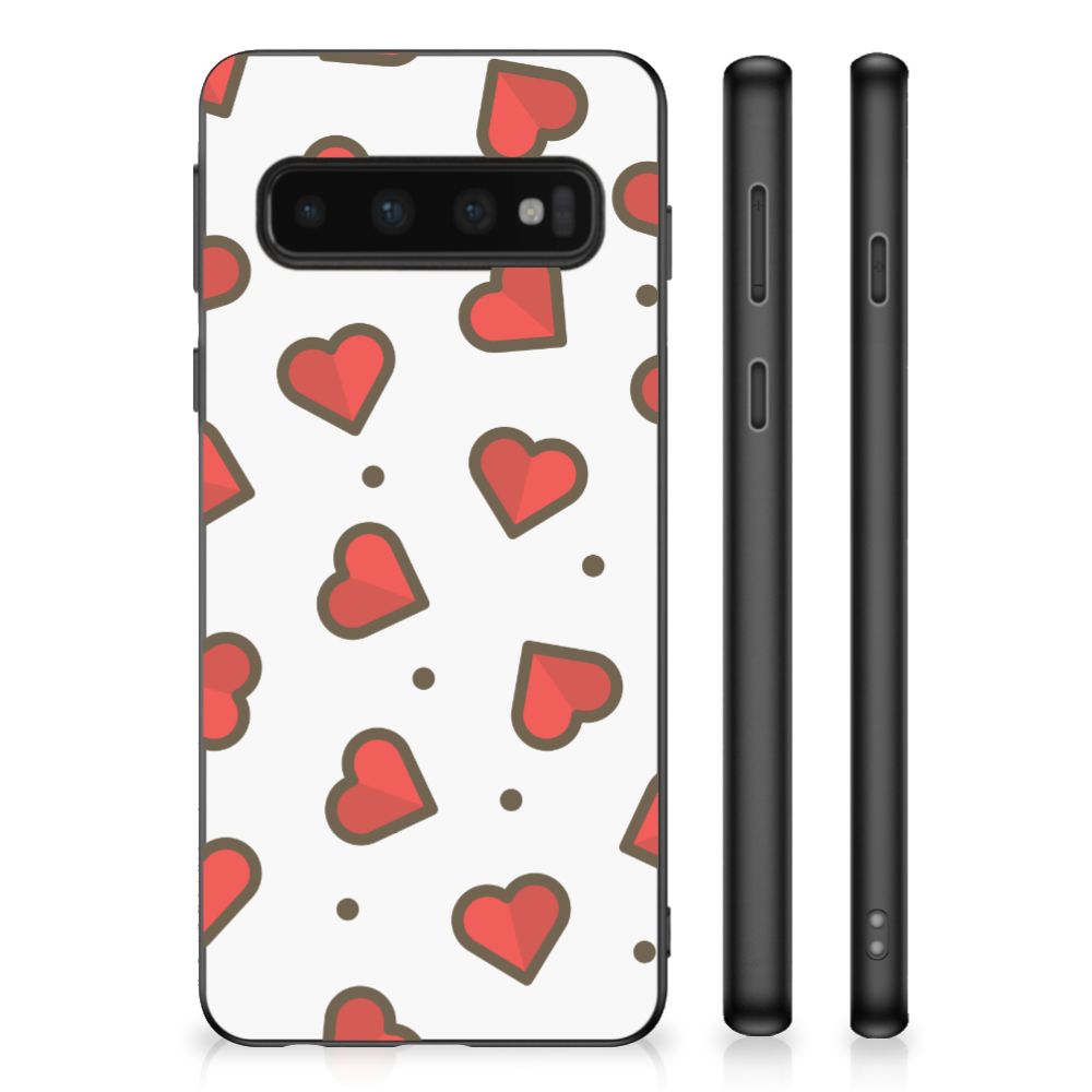 Samsung Galaxy S10 Bumper Case Hearts B2C Telecom