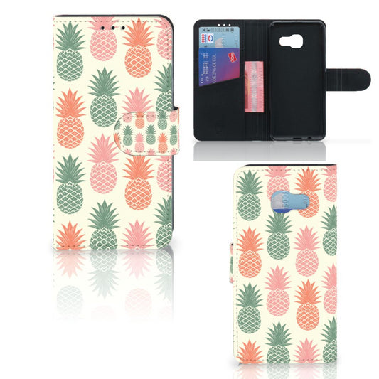 Samsung Galaxy A3 2017 Book Cover Ananas