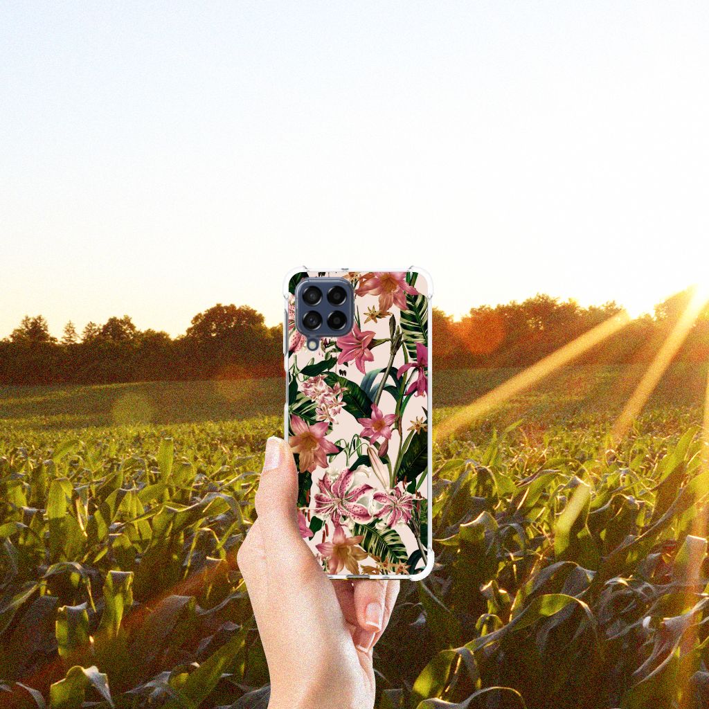 Samsung Galaxy M53 Case Flowers B2C Telecom