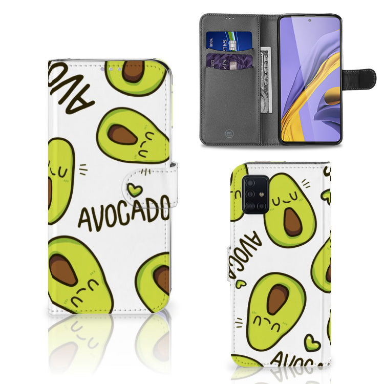 Samsung Galaxy A51 Leuk Hoesje Avocado Singing