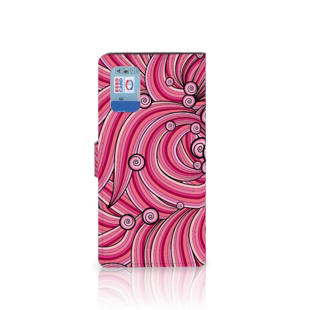 Samsung Galaxy A02s | M02s Hoesje Swirl Pink