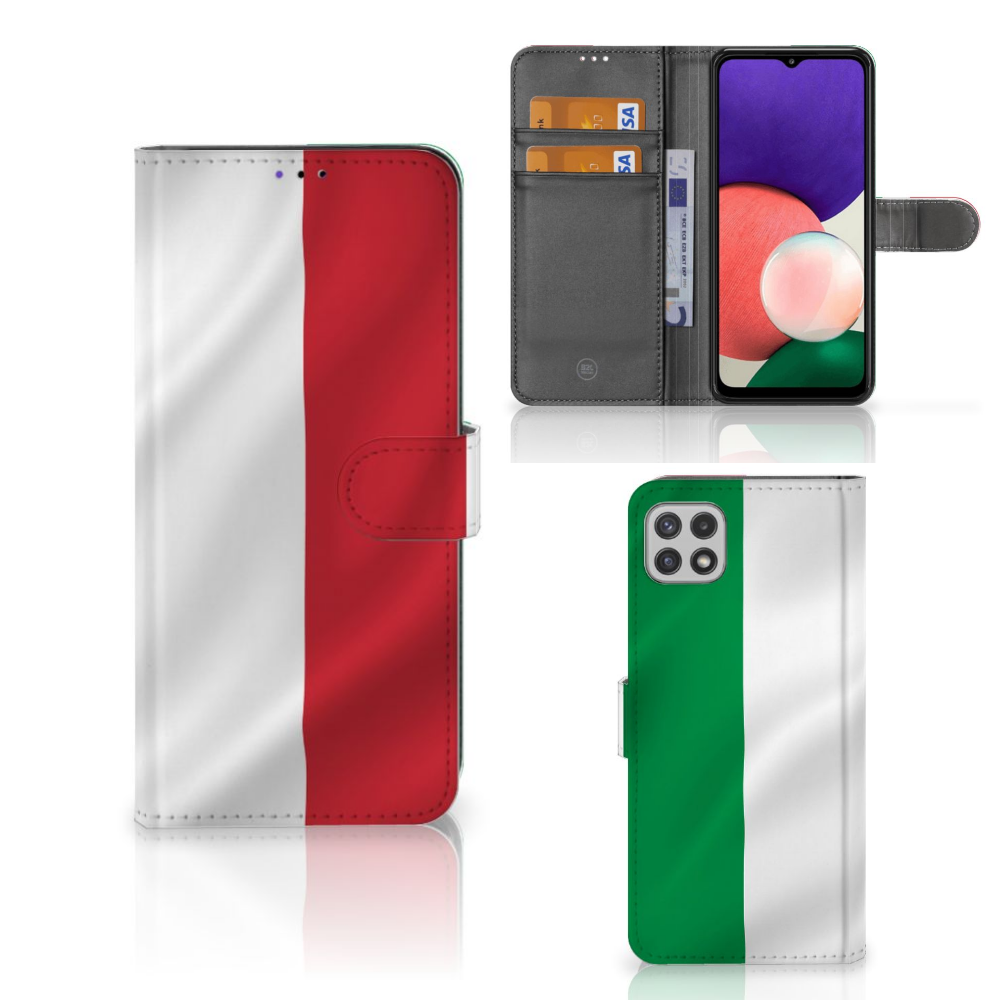 Samsung Galaxy A22 5G Bookstyle Case Italië