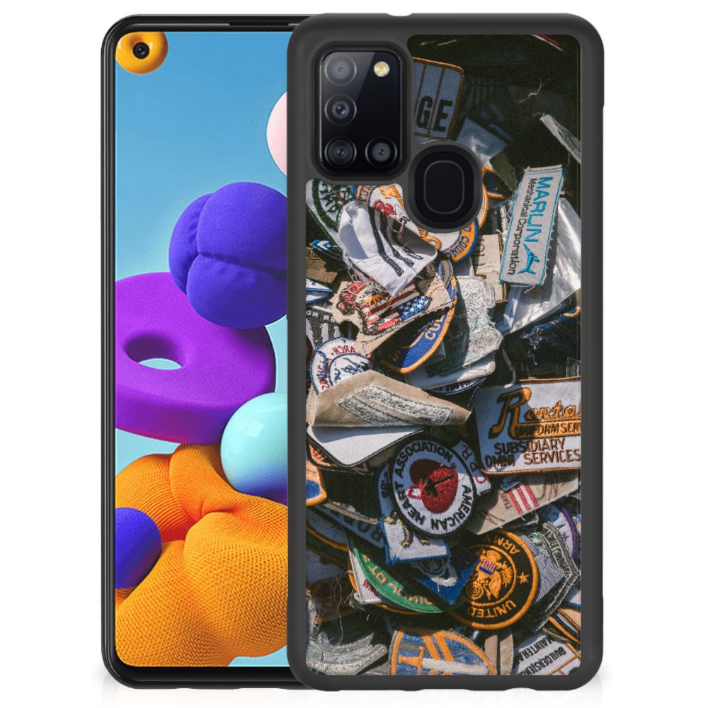 Samsung Galaxy A21s Grip Case Badges