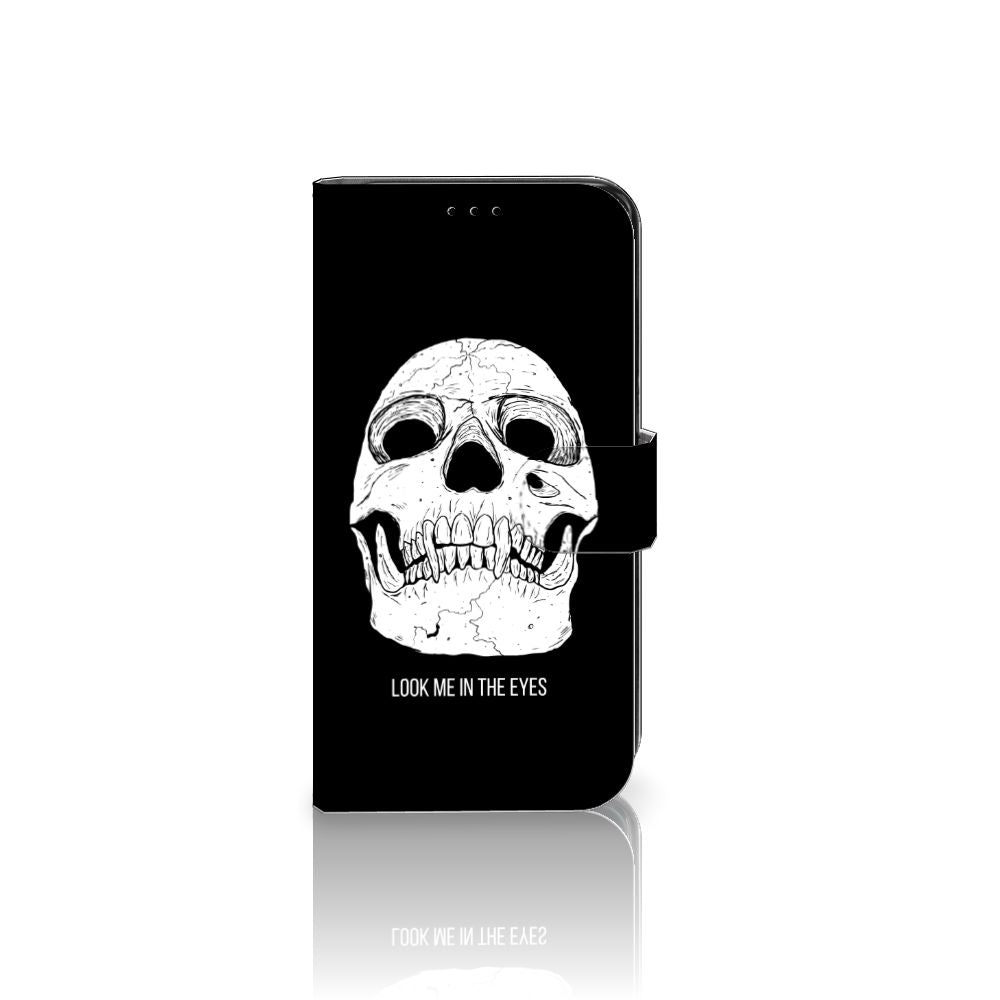 Telefoonhoesje met Naam Samsung Galaxy S7 Edge Skull Eyes