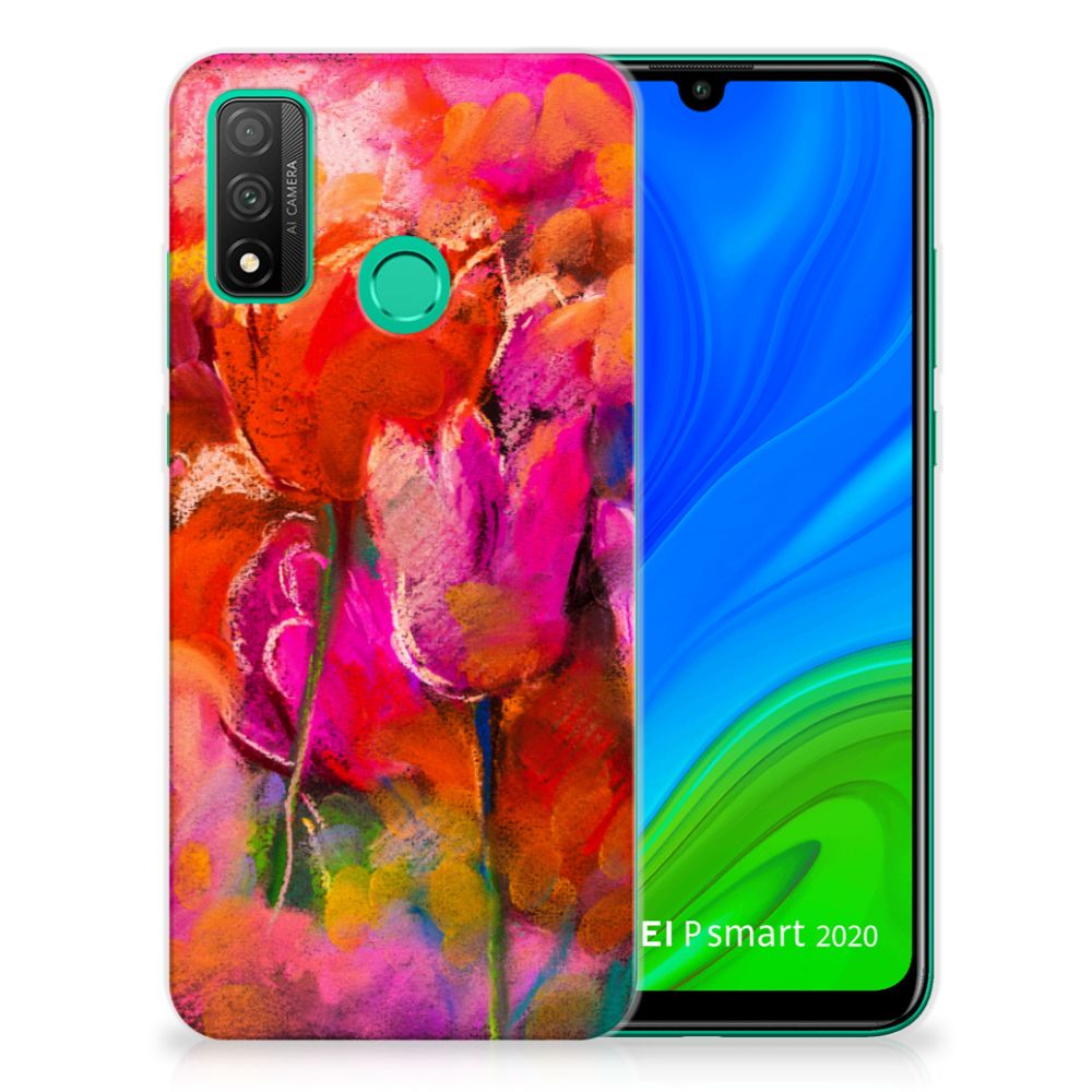 Hoesje maken Huawei P Smart 2020 Tulips