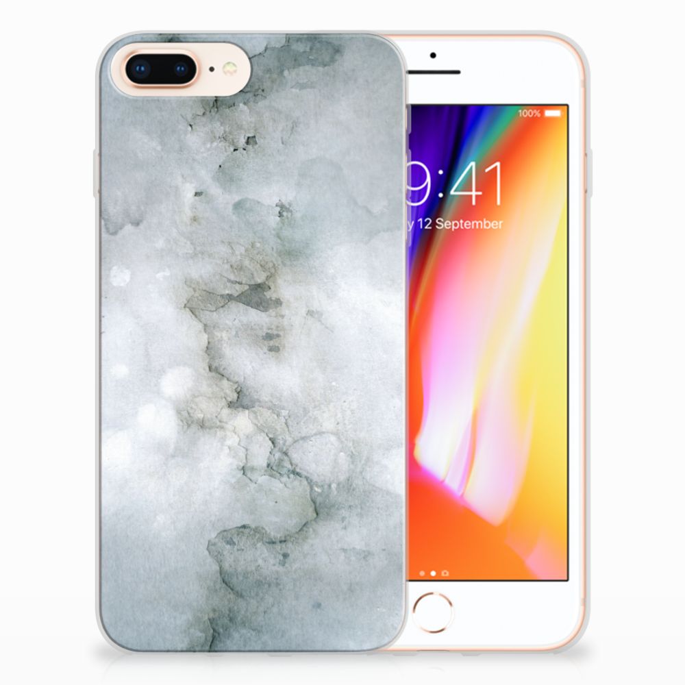 Hoesje maken Apple iPhone 7 Plus | 8 Plus Painting Grey