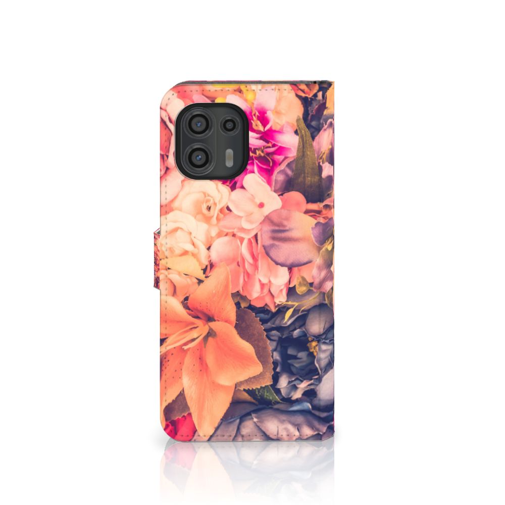 Motorola Edge 20 Lite Hoesje Bosje Bloemen
