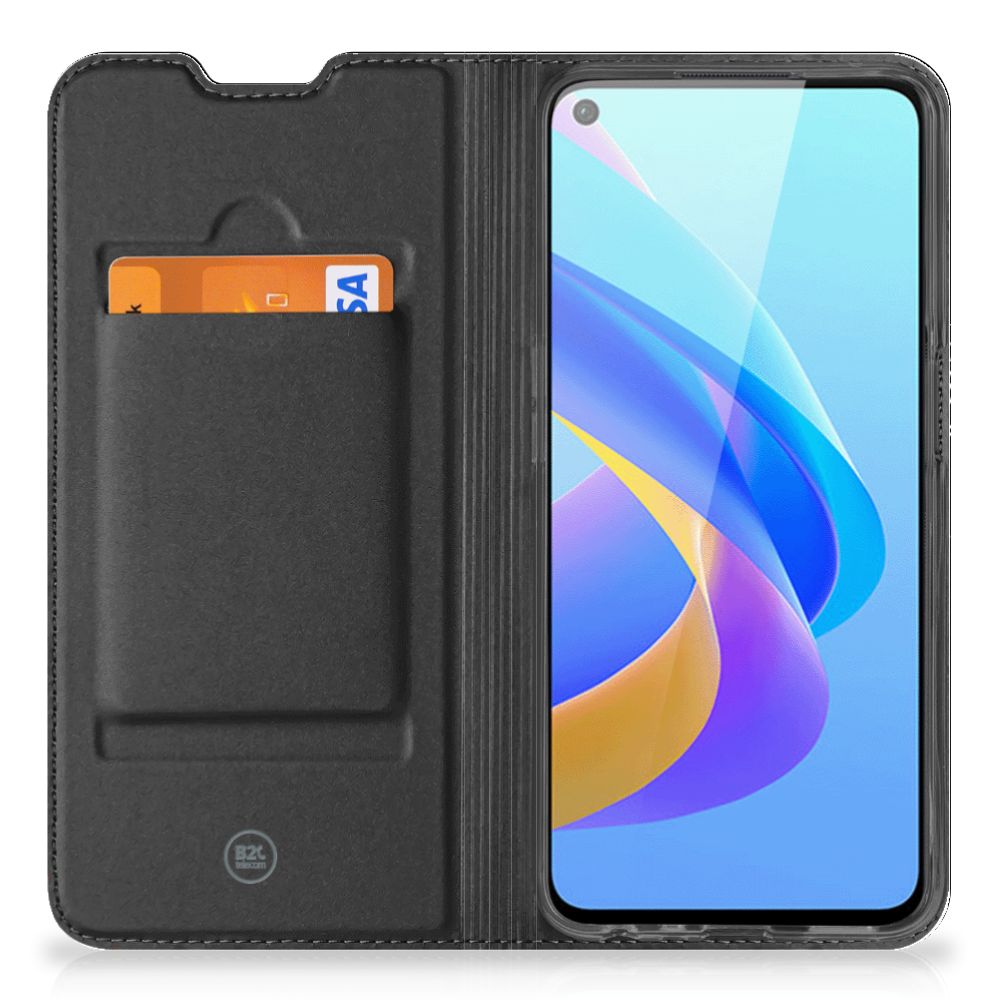 Mobiel BookCase OPPO A96 | A76 Skull Hair - B2C Telecom