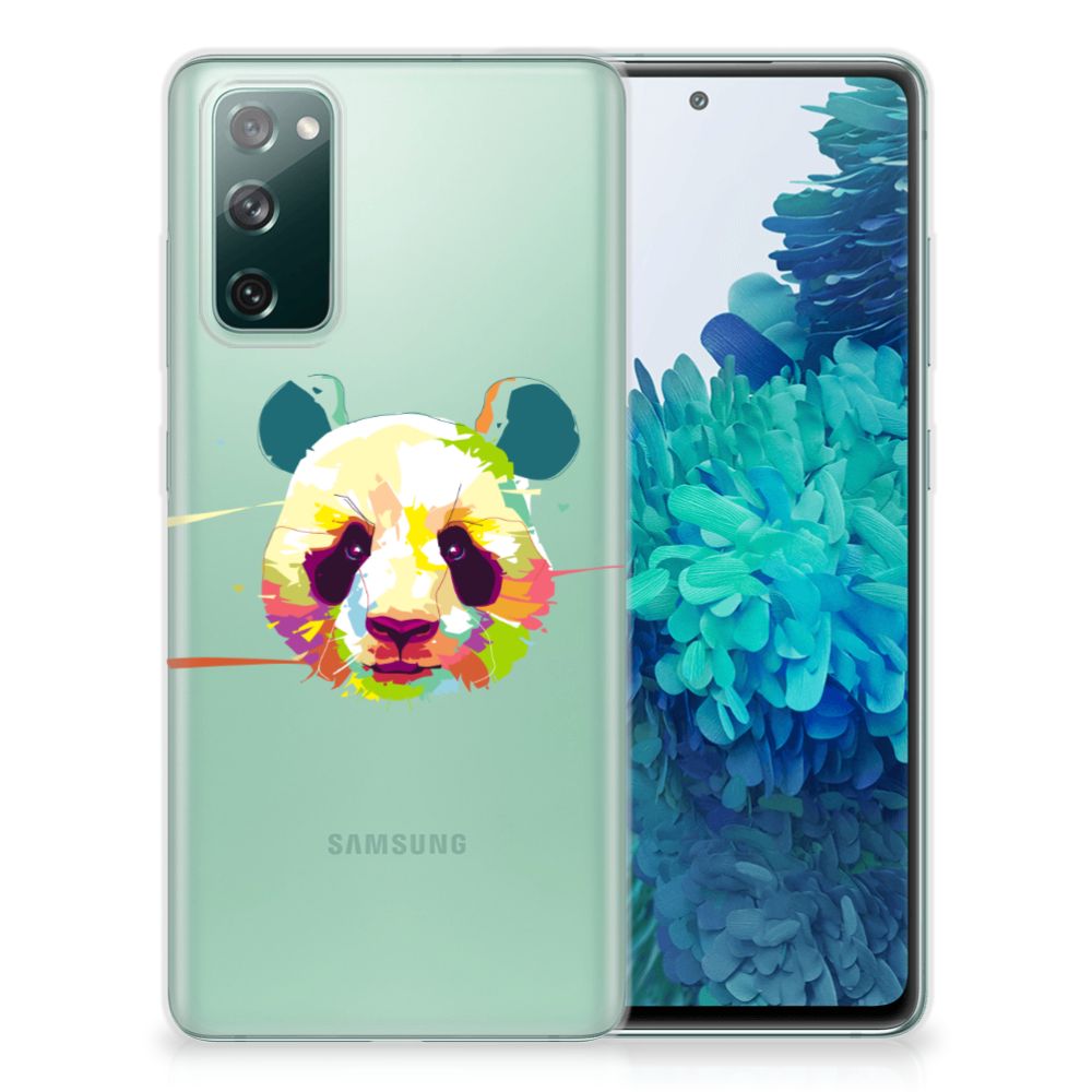 Samsung Galaxy S20 FE Telefoonhoesje met Naam Panda Color B2C Telecom