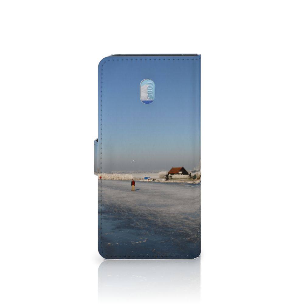 Xiaomi Redmi 8A Flip Cover Schaatsers