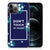 iPhone 12 Pro Max Silicone-hoesje Flowers Blue DTMP B2C Telecom