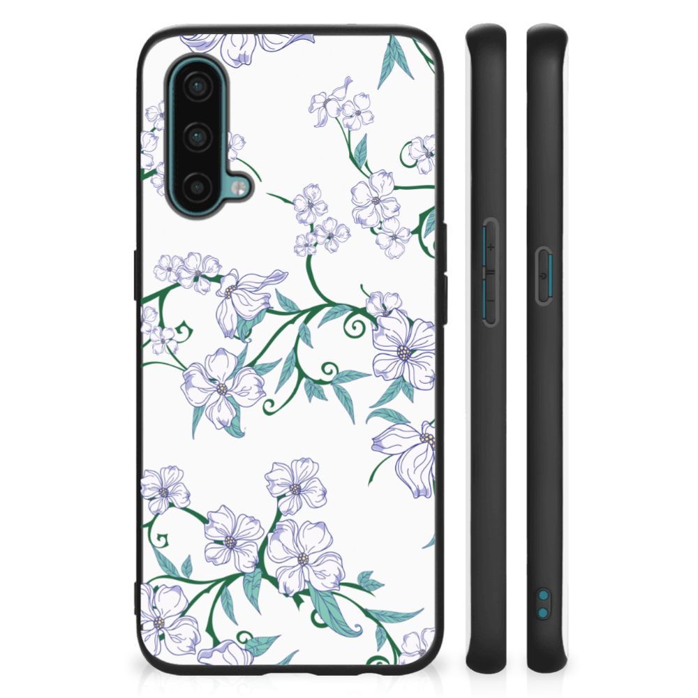 OnePlus Nord CE 5G Uniek Bloemen Hoesje Blossom White B2C Telecom
