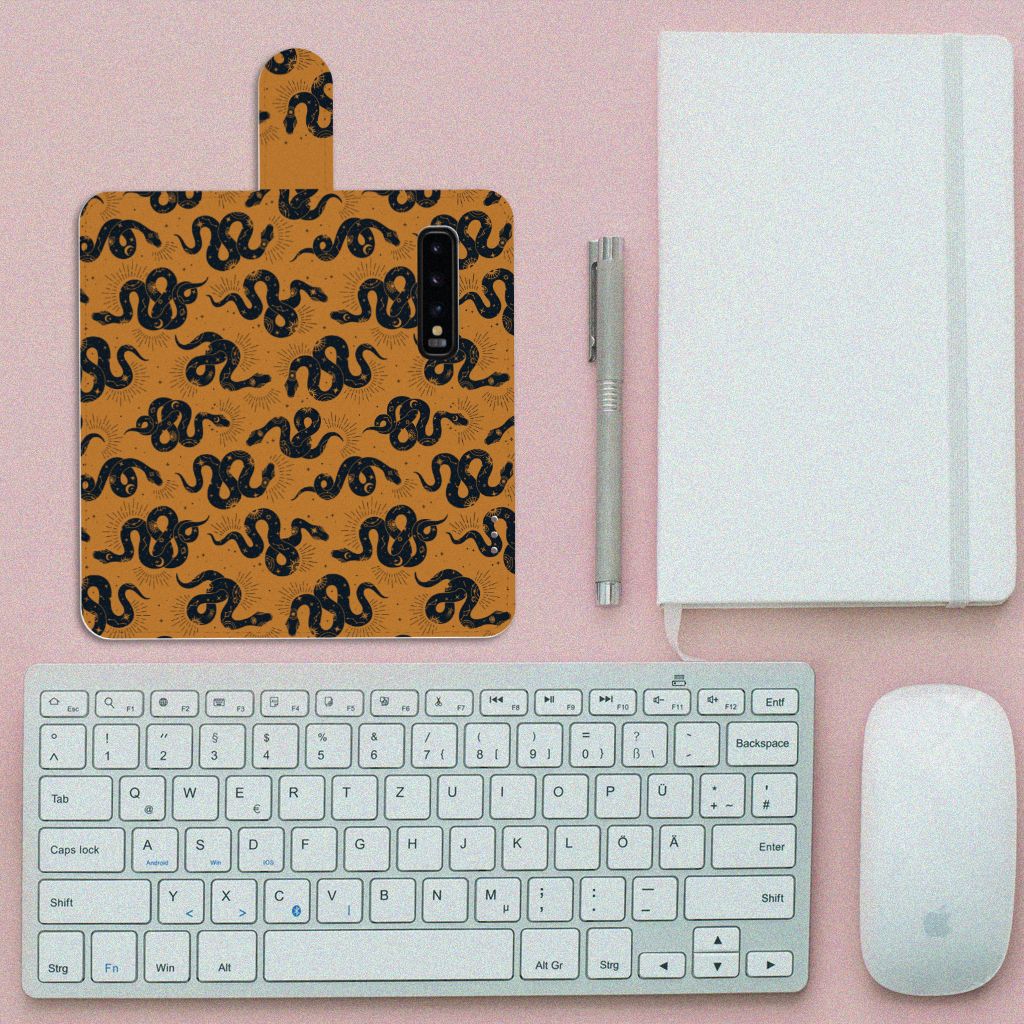 Telefoonhoesje met Pasjes voor Samsung Galaxy S10 Snakes