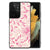 Samsung Galaxy S21 Ultra Bloemen Hoesje Pink Flowers B2C Telecom