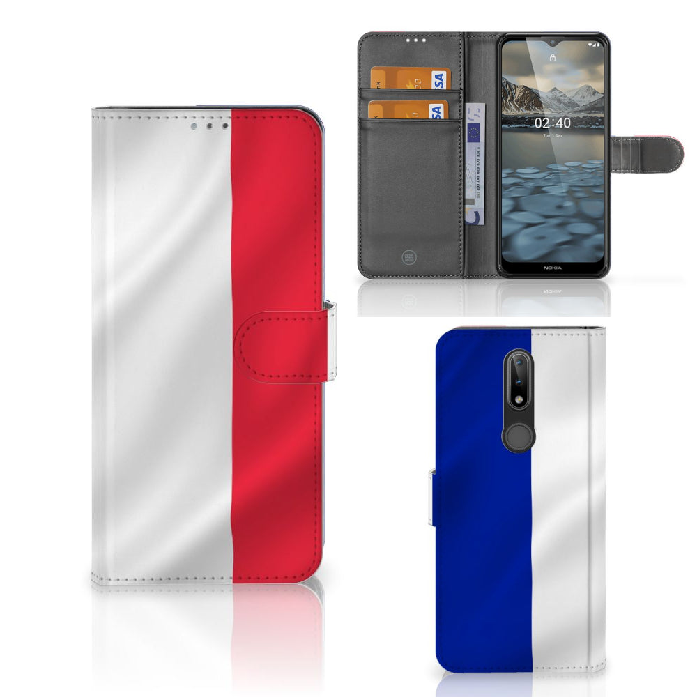 Nokia 2.4 Bookstyle Case Frankrijk