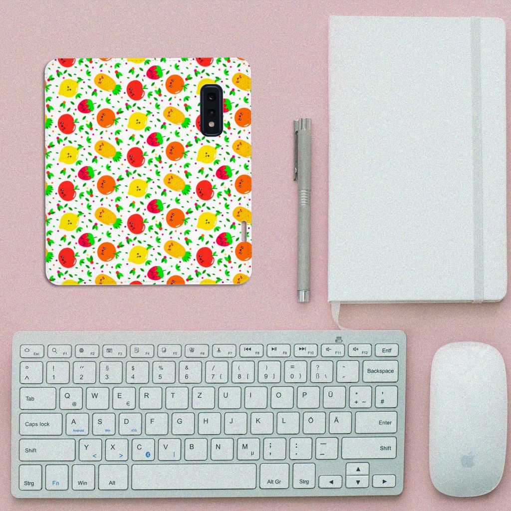 Samsung Galaxy S10e Flip Style Cover Fruits