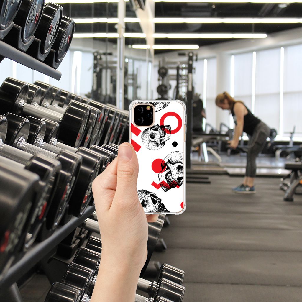 Extreme Case Apple iPhone 11 Pro Skull Red