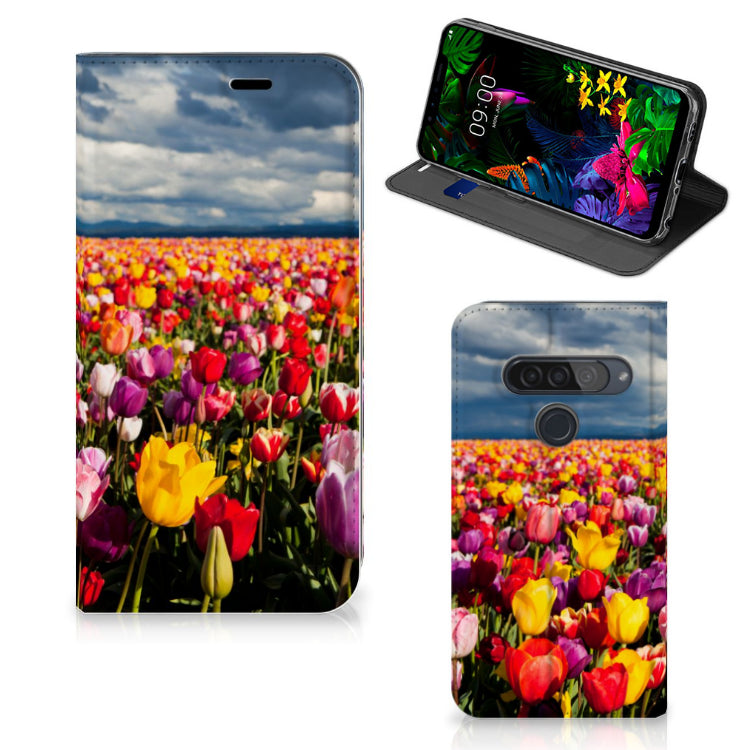 LG G8s Thinq Smart Cover Tulpen